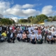 Colaboradores da CAVA Infraestrutura reunidos no 2º Cava Cicle, evento de integração e bem-estar realizado em Belo Horizonte.